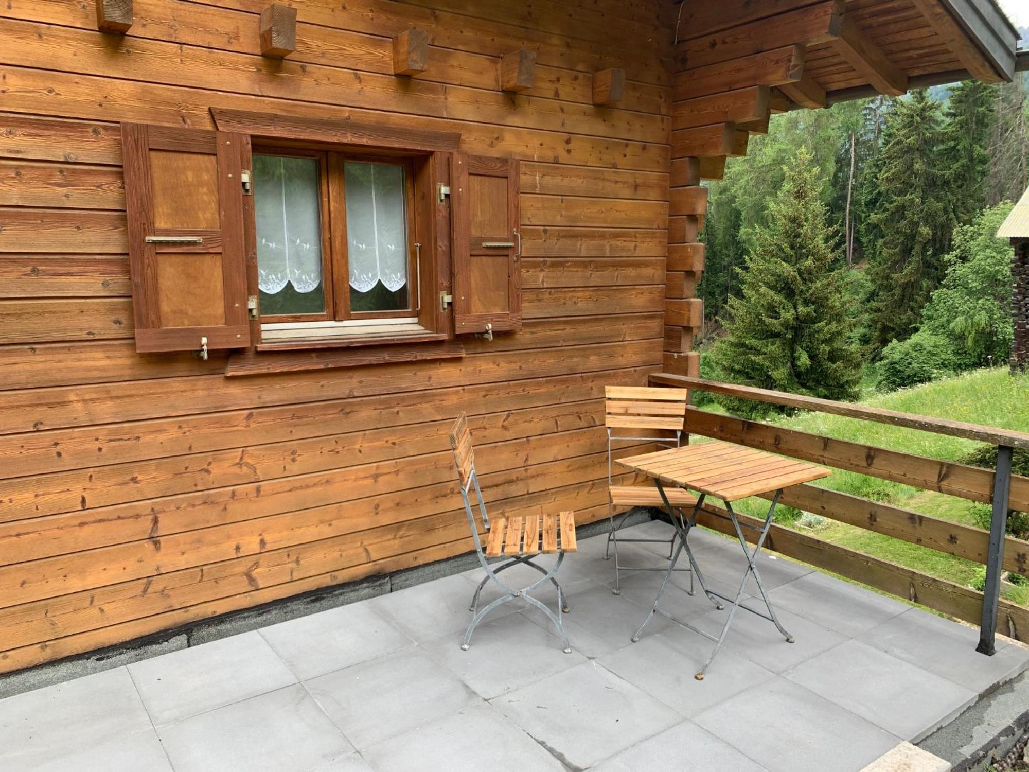Chalet Le Fertin Ла-Тзума Экстерьер фото