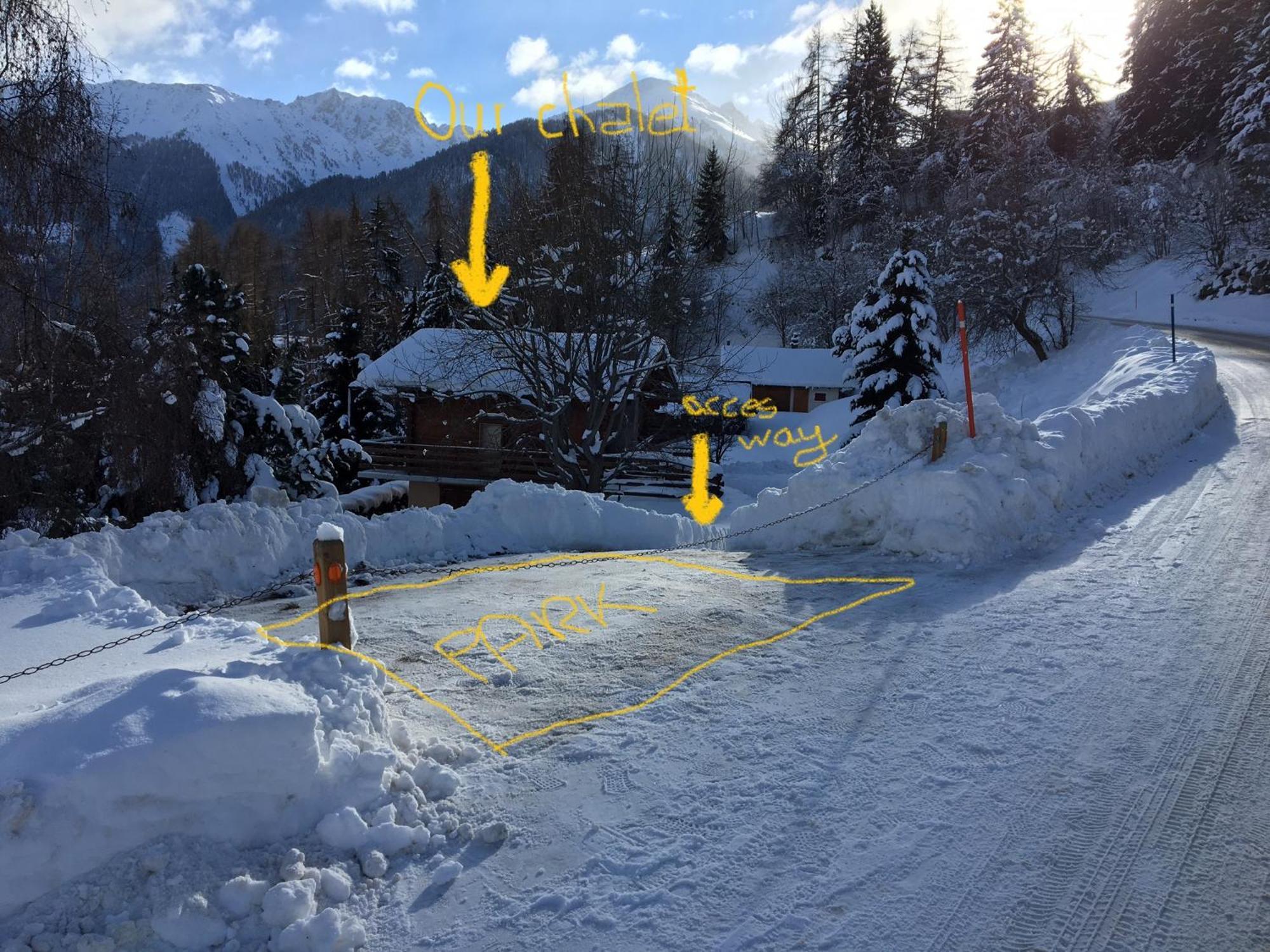 Chalet Le Fertin Ла-Тзума Экстерьер фото