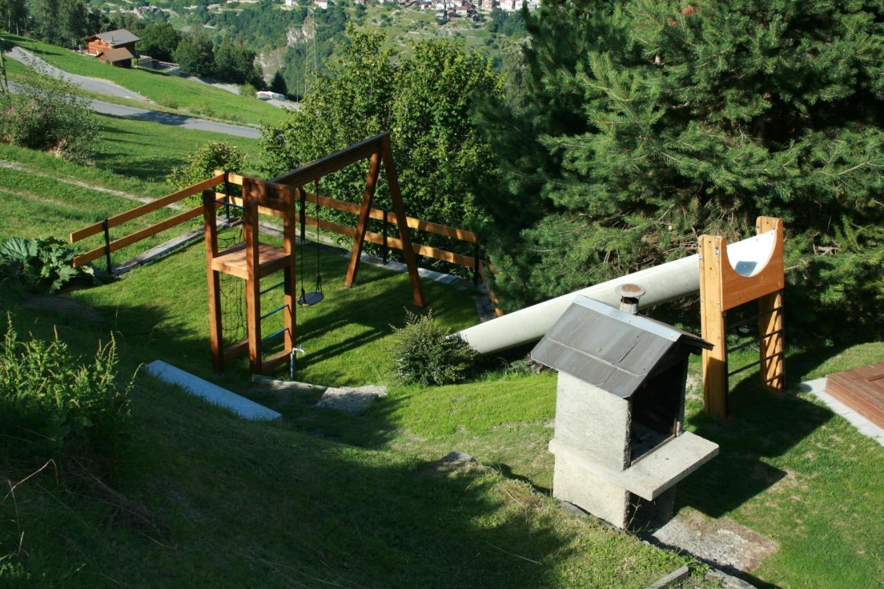 Chalet Le Fertin Ла-Тзума Экстерьер фото