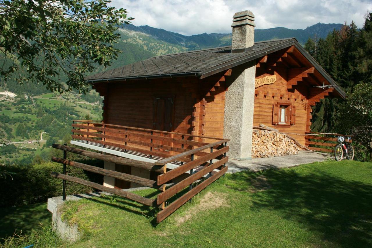Chalet Le Fertin Ла-Тзума Экстерьер фото